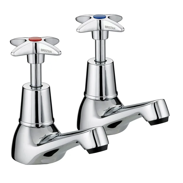 Bristan - Design Utility Crosshead Bath Taps - Chrome 3 Bristan - Design Utility Crosshead Bath Taps - Chrome