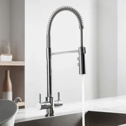 Crosswater Cook Dual Control Kitchen Mixer With Flexi Spray -Roc Bathroom Furni Store crosswatercookdualcontrolkitchenmixerwithflexisprayco711dcd1