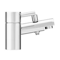 Cruze Contemporary Bath Shower Mixer With Shower Kit - Chrome 11 Cruze Contemporary Bath Shower Mixer With Shower Kit - Chrome -Roc Bathroom Furni Store cru004 d3