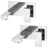 Cast Wall Mounted Tap Package (Bath + Basin Tap)