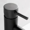 JTP Vos Matt Black Tall Single Lever Basin Mixer With Designer Handle -Roc Bathroom Furni Store dh28009amb d1