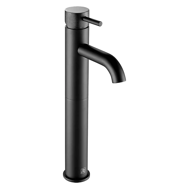 JTP Vos Matt Black Tall Single Lever Basin Mixer With Designer Handle 4 JTP Vos Matt Black Tall Single Lever Basin Mixer With Designer Handle - Image 2