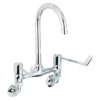 Deva 6" Wall Mounted Lever Bridge Sink Mixer -Roc Bathroom Furni Store dlv305wm l
