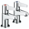 Bristan - Design Utility Lever Basin Taps - Chrome -Roc Bathroom Furni Store dul12c ln