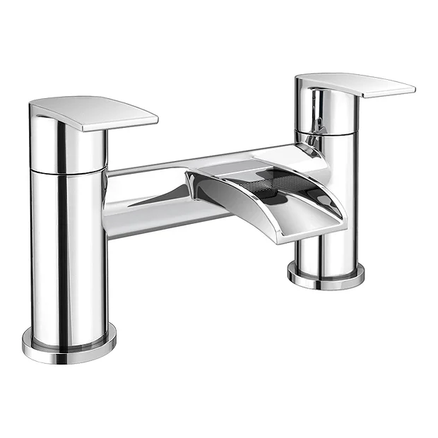 Enzo Waterfall Modern Bath Taps 3 Enzo Waterfall Modern Bath Taps