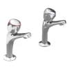 Franke F1083 Sink Pillar Taps With Fluted Handles -Roc Bathroom Furni Store f1083 l