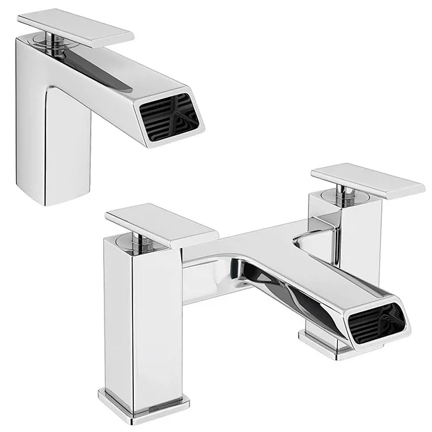 Flare Modern Tap Package (Bath + Basin Tap) 3 Flare Modern Tap Package (Bath + Basin Tap) - Image 2