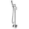 Prime Floor Mounted Freestanding Bath Shower Mixer - Chrome