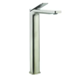Crosswater Glide II Stainless Steel Effect Tall Mono Basin Mixer