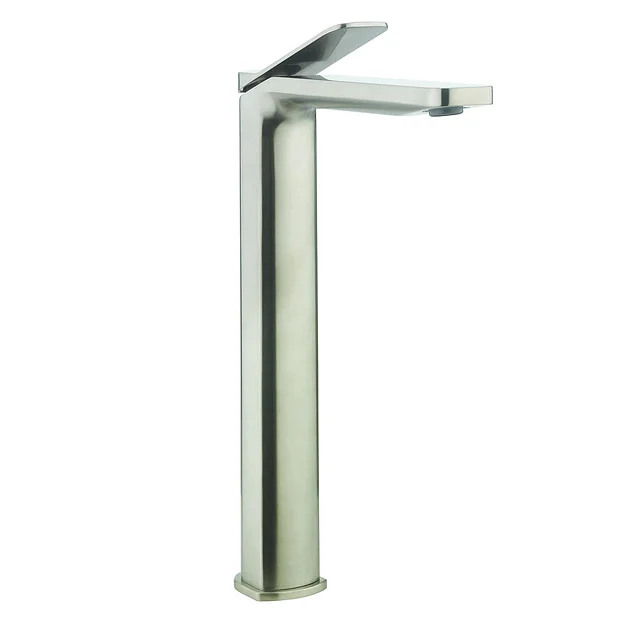 Crosswater Glide II Stainless Steel Effect Tall Mono Basin Mixer 3 Crosswater Glide II Stainless Steel Effect Tall Mono Basin Mixer