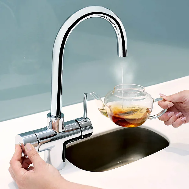 Bristan Gallery Rapid 3 In 1 Boiling Water Kitchen Tap Chrome - GLL-RAPSNK3-C 4 Bristan Gallery Rapid 3 In 1 Boiling Water Kitchen Tap Chrome - GLL-RAPSNK3-C - Image 2