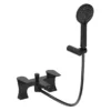 Bristan Hourglass Black Bath Shower Mixer -Roc Bathroom Furni Store houbsmblk d1