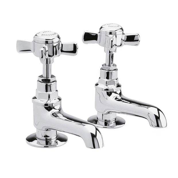 Traditional Basin Taps - Chrome 4 Traditional Basin Taps - Chrome - Image 2