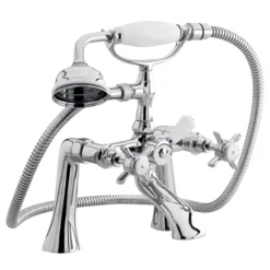 Traditional 1/2" Bath Shower Mixer - Chrome
