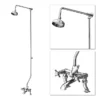 Nuie Traditional 3/4" Cranked Bath/Shower Mixer With Rigid Riser Kit - Chrome Plated 2 Nuie Traditional 3/4" Cranked Bath/Shower Mixer With Rigid Riser Kit - Chrome Plated -Roc Bathroom Furni Store ij329ak305 l