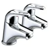 Bristan Java Contemporary Basin Pillar Taps - Chrome 2 Bristan Java Contemporary Basin Pillar Taps - Chrome -Roc Bathroom Furni Store j12c l