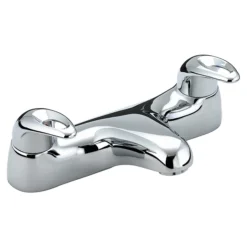 Bristan Java Contemporary 2 Handle Bath Filler - Chrome