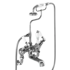 Burlington Kensington - Angled Wall Mounted Bath/Shower Mixer 7 Burlington Kensington - Angled Wall Mounted Bath/Shower Mixer -Roc Bathroom Furni Store ke21d1