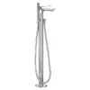 Crosswater Zero 2 Floor Mounted Freestanding Bath Shower Mixer -Roc Bathroom Furni Store kh02 415fc l