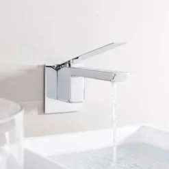 Crosswater Zero 3 Wall Mounted Monobloc Basin Mixer