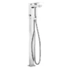 Crosswater Zero 3 Floor Mounted Freestanding Bath Shower Mixer -Roc Bathroom Furni Store kh03 415fc l