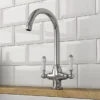 Dual-Lever Traditional Kitchen Tap -Roc Bathroom Furni Store kit001 n d2