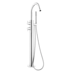 Crosswater - Kai Lever Thermostatic Bath Shower Mixer With Kit -Roc Bathroom Furni Store kl418tfc l