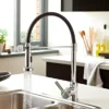 Bristan - Liquorice Monobloc Kitchen Sink Mixer With Pull Out Spray -Roc Bathroom Furni Store lqrprosnkc d2