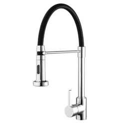 Bristan - Liquorice Monobloc Kitchen Sink Mixer With Pull Out Spray -Roc Bathroom Furni Store lqrprosnkc ln