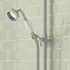 Lancaster Traditional Bath Shower Mixer With Slider Rail Kit - Chrome -Roc Bathroom Furni Store lsrk nd3