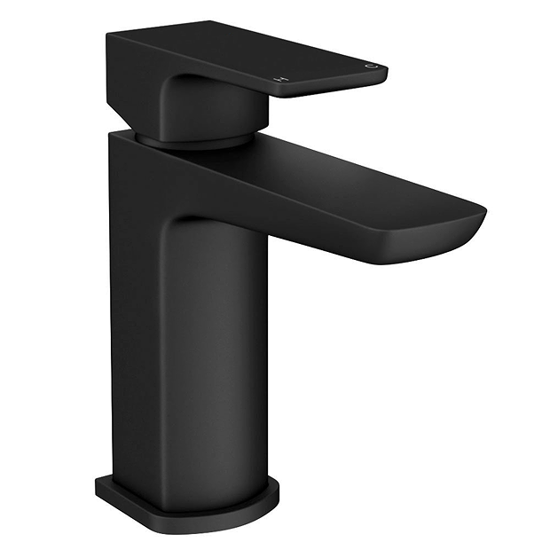 Mileto Modern Matt Black Basin Tap 4 Mileto Modern Matt Black Basin Tap - Image 2