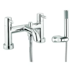 Crosswater - Fusion Dual Lever Bath Shower Mixer With Kit