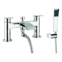 Crosswater - Flow Dual Lever Bath Shower Mixer With Kit