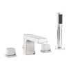 Crosswater - Planet 4 Hole Bath Shower Mixer With Kit 1 Crosswater - Planet 4 Hole Bath Shower Mixer With Kit -Roc Bathroom Furni Store mbps440d lnn