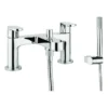Crosswater - Style Dual Lever Bath Shower Mixer With Kit -Roc Bathroom Furni Store mbst422d l
