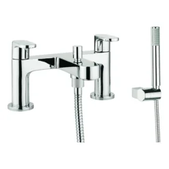 Crosswater - Style Dual Lever Bath Shower Mixer With Kit