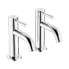 Bristan Mila Chrome Basin Taps -Roc Bathroom Furni Store mi12c l