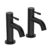 Bristan Mila Black Bath Taps -Roc Bathroom Furni Store mi34blk l
