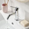 Bristan Mila Chrome Mono Basin Mixer With Clicker Waste 1 Bristan Mila Chrome Mono Basin Mixer With Clicker Waste -Roc Bathroom Furni Store mibasc d3