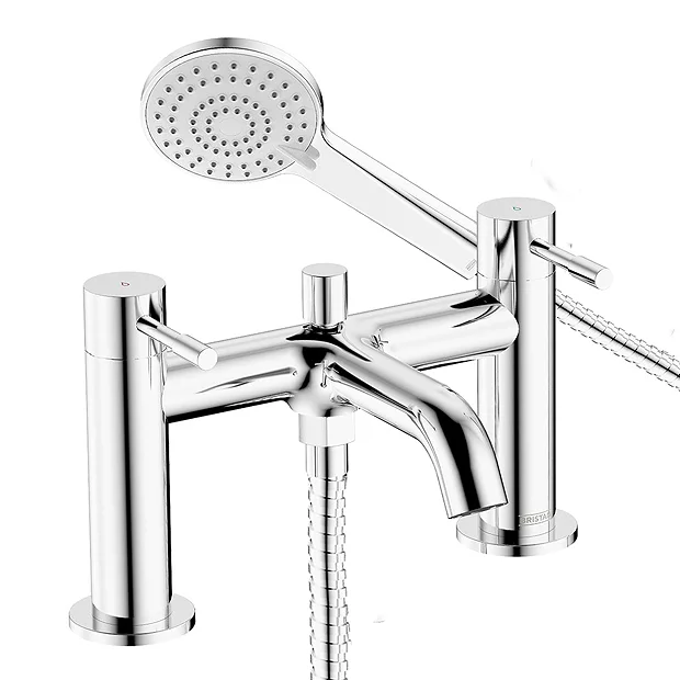 Bristan Mila Chrome Bath Shower Mixer 4 Bristan Mila Chrome Bath Shower Mixer - Image 2