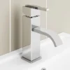 Milan Modern Mono Basin Mixer Tap - Chrome -Roc Bathroom Furni Store mil001 d6n