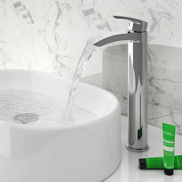 Nexus Chrome High Rise Mono Basin Mixer Tap 5 Nexus Chrome High Rise Mono Basin Mixer Tap - Image 3