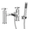 Pablo Modern Bath Shower Mixer With Shower Kit - Chrome -Roc Bathroom Furni Store pab002detail01