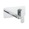 Crosswater - Pier Wall Mounted 2 Hole Set Basin Mixer 1 Crosswater - Pier Wall Mounted 2 Hole Set Basin Mixer -Roc Bathroom Furni Store pi121wnc l