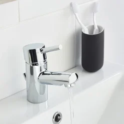 Bristan - Prism Contemporary Basin Mixer With Pop-up Waste - Chrome
