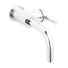 Hudson Reed - Tec Single Lever Wall Mounted Side Action Basin Mixer -Roc Bathroom Furni Store pn381 l