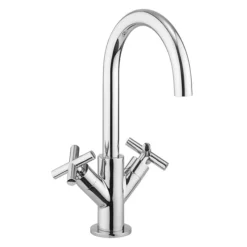 Crosswater MPRO Crosshead Chrome Mono Basin Mixer 5 Crosswater MPRO Crosshead Chrome Mono Basin Mixer -Roc Bathroom Furni Store prc110dnc l
