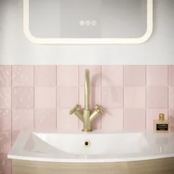 Crosswater MPRO Crosshead Brushed Brass Mono Basin Mixer