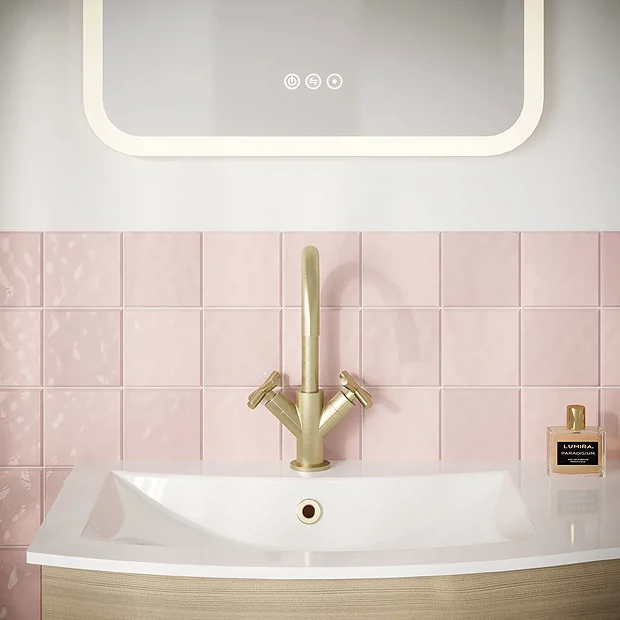 Crosswater MPRO Crosshead Brushed Brass Mono Basin Mixer 3 Crosswater MPRO Crosshead Brushed Brass Mono Basin Mixer