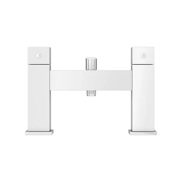 Prime Modern Bath Shower Mixer With Shower Kit - Chrome 8 Prime Modern Bath Shower Mixer With Shower Kit - Chrome - Image 6